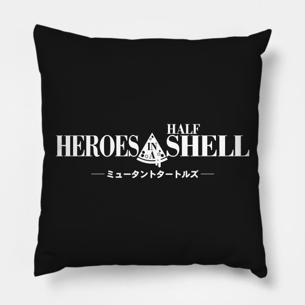 Ghost and the Half Shell Pillow by manoystee