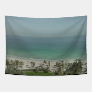 Ocean and Beach Tapestry