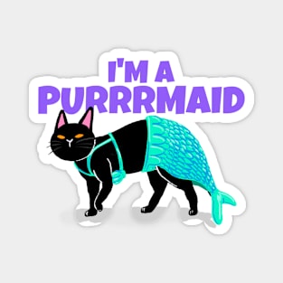 I'm a Purrrmaid Magnet