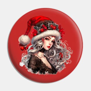 Christmas Witch Pin