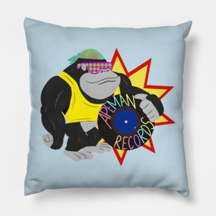 Apeman Records Logo Pillow
