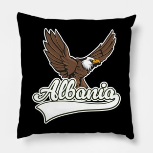 Albania Travel Patch Pillow