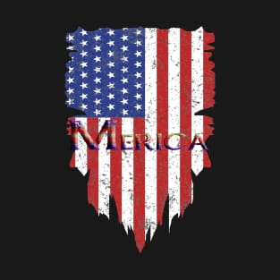 Merica , flag USA T-Shirt