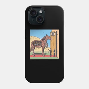 XRP Army Bitcoin Trojan Horse Cryptocurrency Phone Case