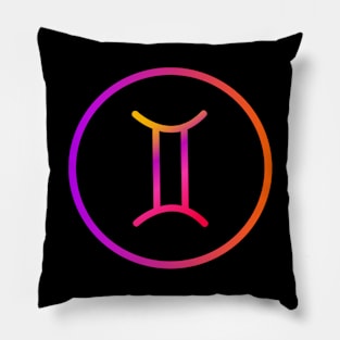 Gemini Zodiac Pillow