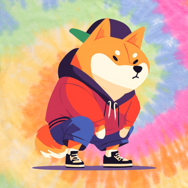 Streetwise Shiba by DinoPals