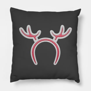 Cool Reindeer horns Pillow