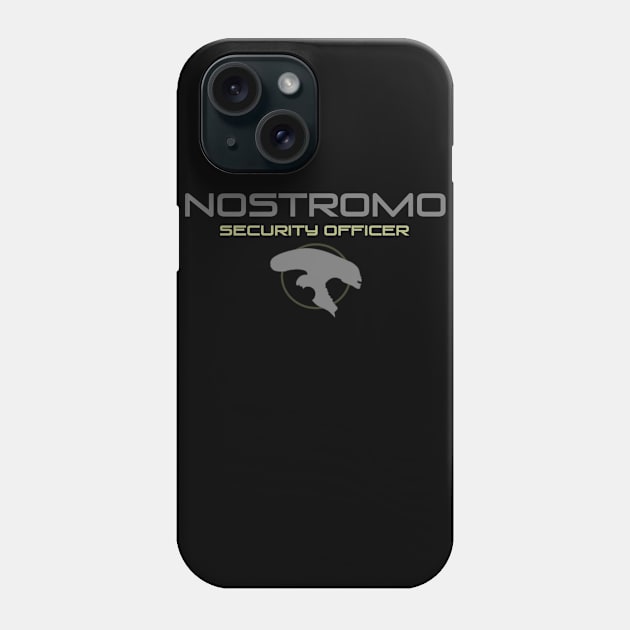 Nostromo Security Phone Case by edameronhill