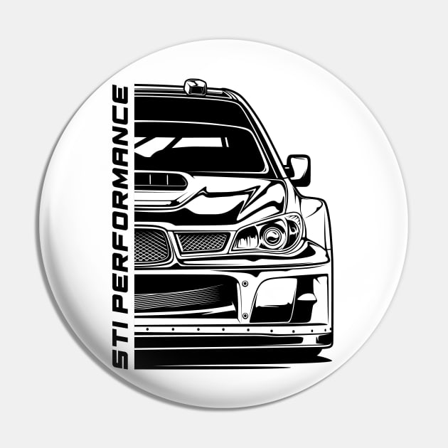 WRC Subaru WRX STI Performance Pin by idrdesign