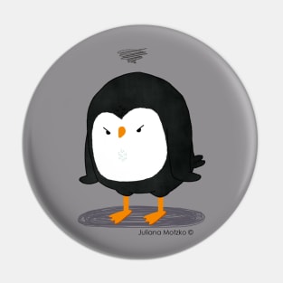 Grumpy Penguin 2 Pin