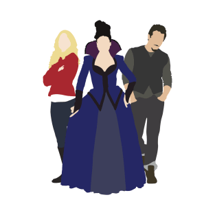 Emma, Regina, and Neal - Once Upon a Time T-Shirt