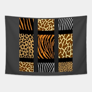 Mixed Animal Print Tapestry