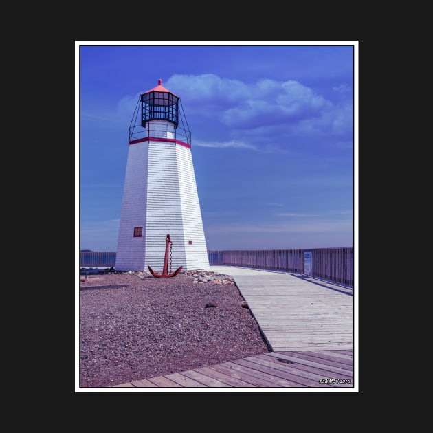 Pendlebury Lighthouse in Saint Andrews, New Brunswick by kenmo