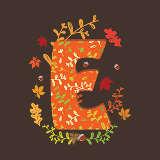 E Autumn Monogram T-Shirt