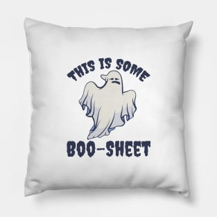 This is some Boo Sheet Sassy Ghost Pillow