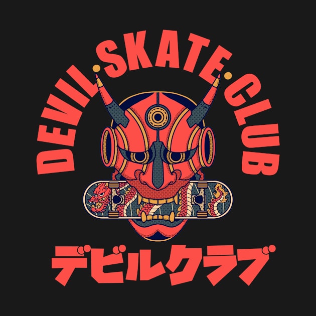 Devil Skate Club by Area999