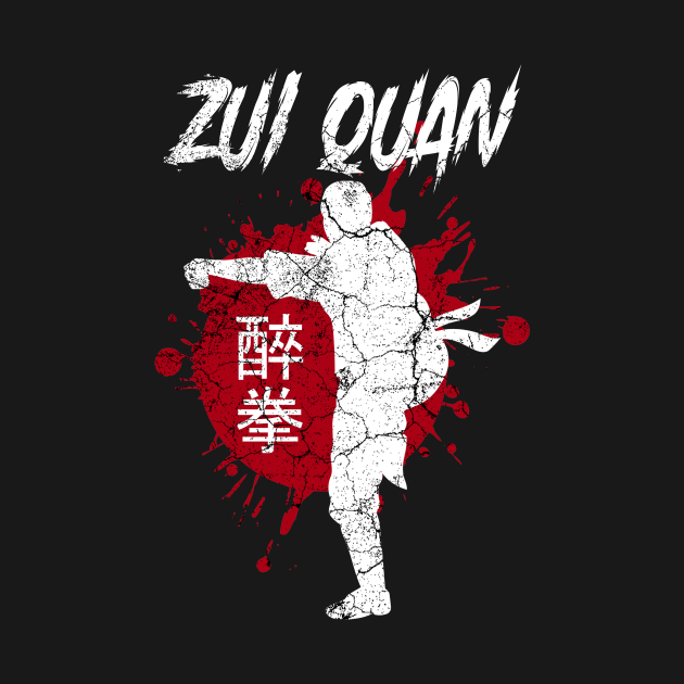 Zui Quan Martial Arts Training Drunken Boxing Outfit Zui Quan Tank