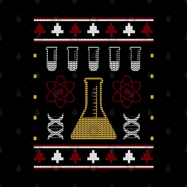 Science Ugly Christmas Sweater by Krishnansh W.