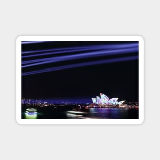 Sydney Opera House during the Vivid Festival. Magnet