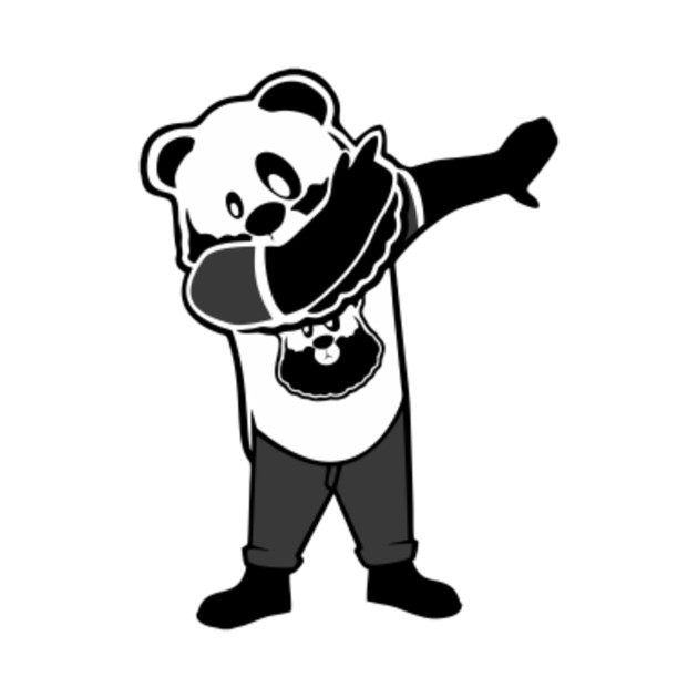 Cool Dabbing Pandas Background