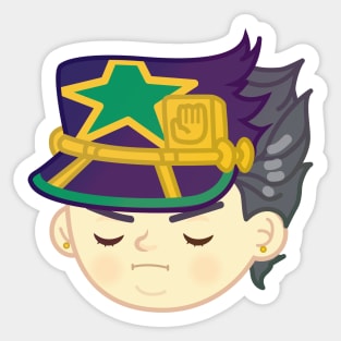 UJIOM for JoJo Bizarre Adventure Star Platinum Anime Wall Stickers  Waterproof Vinyl Decals for Living Room