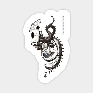 Industrial Dragon Design series 7 Magnet