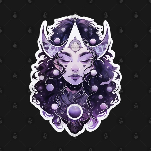 Pastel Goth Moon Child by DarkSideRunners