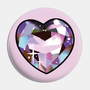 Heart Jewel Pin