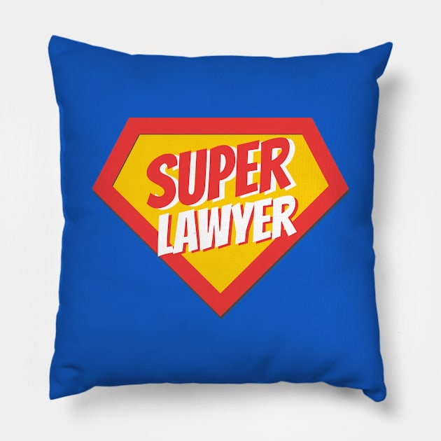 Lawyer Gifts | Super Lawyer Pillow by BetterManufaktur