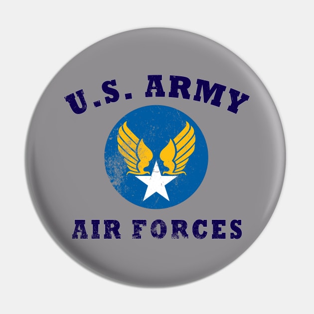 WWII era US Army Air Force Insignia Retro Pin by Jose Luiz Filho