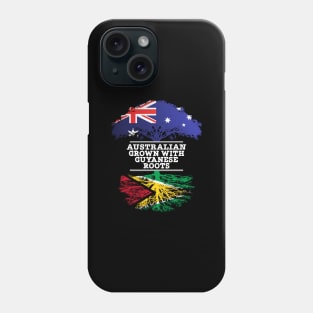 Australian Grown With Guyanese Roots - Gift for Guyanese With Roots From Guyana Phone Case