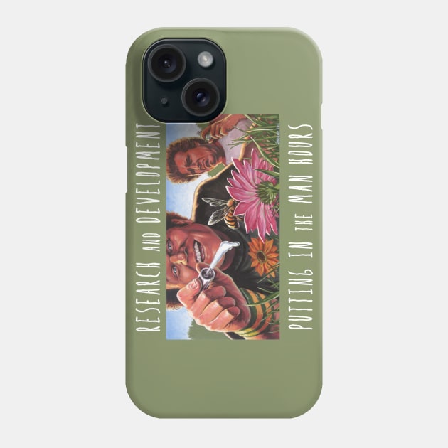 Prestige Worldwide: Research and Development Phone Case by sandradeillustration