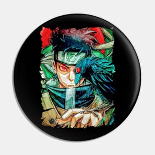 SHISUI UCHIHA MERCH VTG Pin