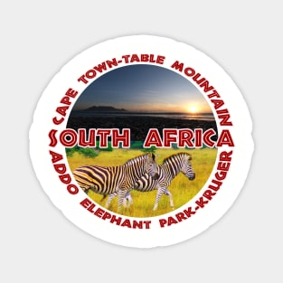 South Africa Wildlife and places Magnet