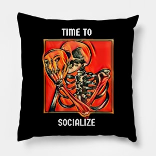 Time to socialize Pillow