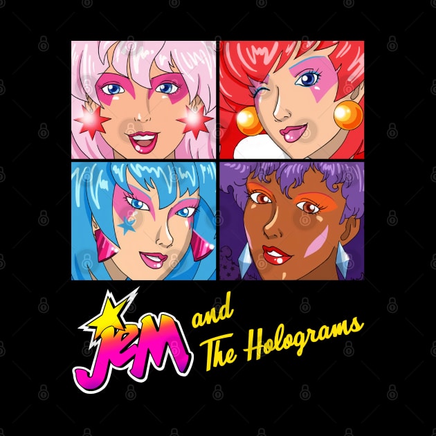 Jem And The Holograms by Pittih