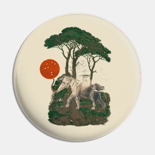 Savana Sunrise Pin