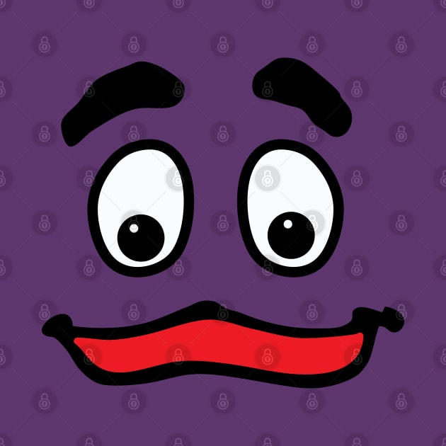 Grimace Face by Chewbaccadoll