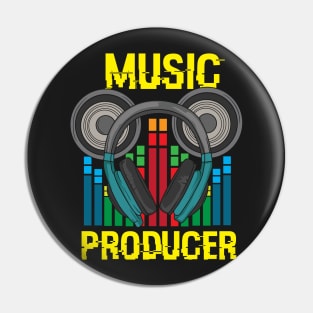 MUSIC PRODUCER: Music Producer Pin