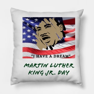 Martin Luther King Jr Day Pillow