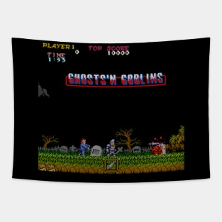 Ghosts 'n Goblins Tapestry