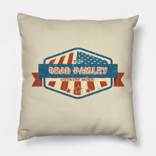 the Brad Paisley vintage Pillow