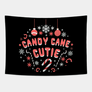 candy cane cutie Tapestry