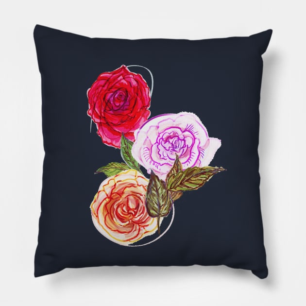 In Bloom Pillow by minniemorrisart