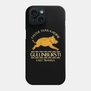 Gullinbursti Travels Phone Case