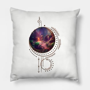 Wondeful fairy in a fantasy world Pillow