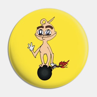 Who The Bomb? Pin