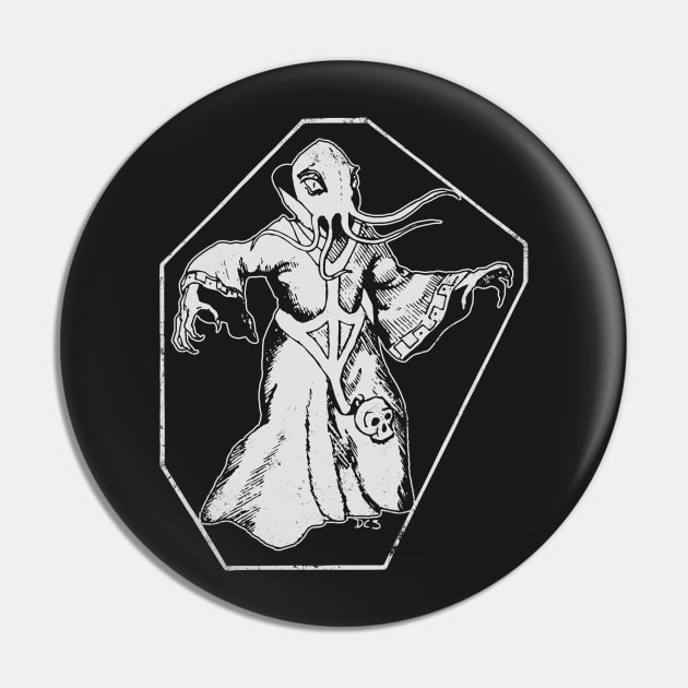 The Mind Flayer Pin by furstmonster