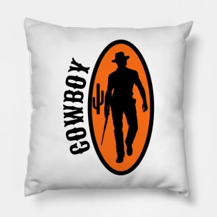 Wild West Cowboy Pillow