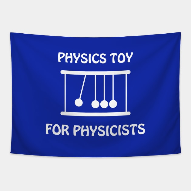 Physics Toy Tapestry by JevLavigne